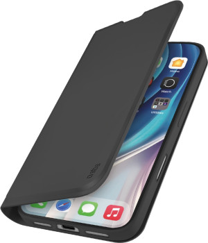 Etui z klapką SBS Wallet Smooth do Apple iPhone 17 Pro Black (TEWALIP1763PK). Etui i pokrowce na telefony
