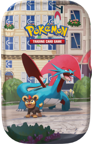 Zestaw kart Pokemon TCG: Q2 Mini Tin - A - Lumiose City Min Tin - Salamence (196214139374). Akcesoria do gier planszowych