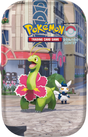 Zestaw kart Pokemon TCG: Q2 Mini Tin - B - Lumiose City Min Tin – Meganium (196214139435). Akcesoria do gier planszowych