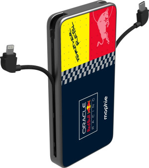Powerbank Mophie Powerstation Plus 10K Red Bull Racing 10000mAh Czarny (840390350756). Powerbanki