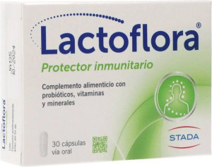 Suplement diety Lactoflora Adult Immune Protector 30 kapsułek (8470001679741). Probiotyki i prebiotyki