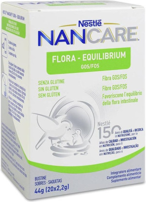 Suplement diety Nestle Nancare Flora Equilibrium 20 x 2.2 g (8000300401752). Probiotyki i prebiotyki