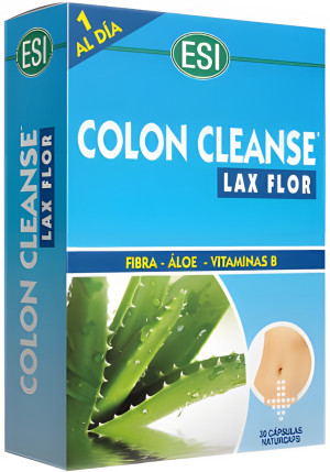 Suplement diety Esi Colon Cleanse Lax Flor 30 kapsułek (8008843003693). Naturalne suplementy diety i ekstrakty