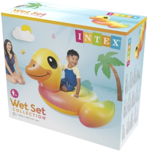 Dmuchany materac Intex Kaczka 57556 (6941057403007). Meble dmuchane i dmuchane zabawki do wody