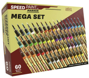 Zestaw markerów The Army Painter Speedpaint 2.0 - Marker - Mega Set (5713799800427). Akcesoria modelarskie