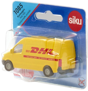 Model samochodu Siku 1:87 pocztowy minibus Żółty (1085) (4006874010851). Kolekcjonerskie modele pojazdów