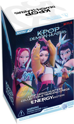 Zestaw kart Kayou K-Pop Demon Hunters: Energy Edition - Platinum Blister Display 12 szt (6937187415621). Akcesoria do gier planszowych