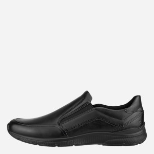 Buty wsuwane męskie skórzane ECCO Irving M Slip-On 51174401001 41 Czarne (194891400053). Buty wsuwane slip-on męskie