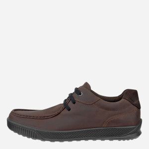 Półbuty męskie skórzane ECCO Byway M Slip On 50169402072 45 Brązowe (194892164602). Półbuty męskie