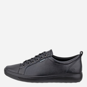 Sneakersy damskie skórzane ECCO Soft 7 W Gtx Shoe 44030301001 38 Czarne (809704670362). Tenisówki i trampki damskie