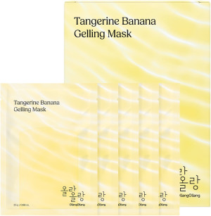 Zestaw maseczek do twarzy Ollang Ollang z mandarynką i bananem 5x25 g (8809700288181). Maseczki do twarzy