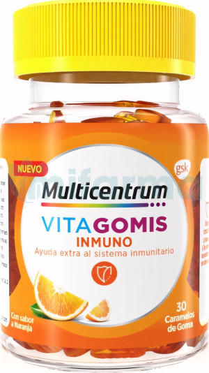 Kompleks witamin i minerałów dla dzieci Multicentrum Vitamins Vitagomis Kids 30 żelek (5054563119155). Witaminy i minerały