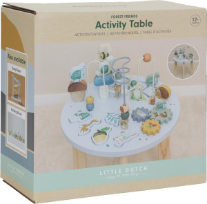 Stolik edukacyjny Little Dutch Forest Friends FSC (LD7241) (8713291772410). Stoliczki edukacyjne i interaktywne centra zabawy