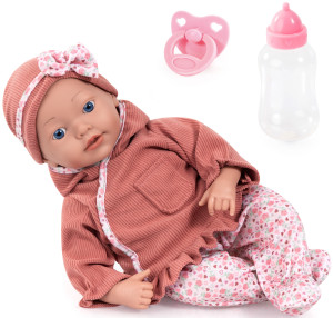 Lalka bobas Bayer Design Reborn realistyczna 38 cm 93827AI (4003336420197). Lalki Bobasy
