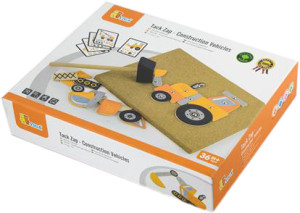 Zestaw kreatywny Viga Toys Maszyneria konstrukcyjna (6934510503369). Autka i pojazdy zabawkowe