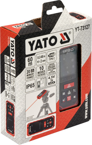 Dalmierz laserowy YATO YT-73127 (5906083029301). Dalmierze