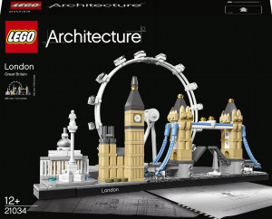 Zestaw klocków LEGO Architecture Londyn 468 elementów (21034). Klocki
