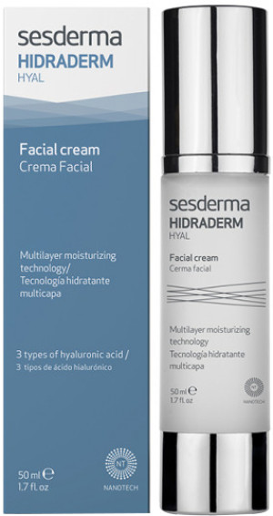 Krem nawilżający Sesderma Hidraderm Hyal 50 ml (8429979250223). Kremy do twarzy