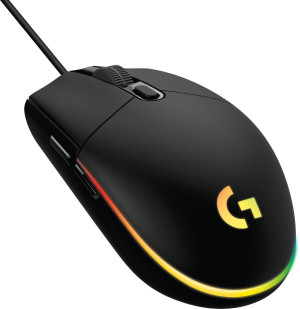 Mysz komputerowa Logitech G102 Lightsync USB Czarna (910-005823). Myszki gamingowe