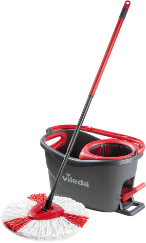 Zestaw do sprzątania Vileda Easywring & Clean Turbo (4023103194113). Mopy z wiadrem