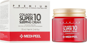 Krem do twarzy Medi-Peel Collagen Super10 Sleeping odżywczy na noc 70 ml (8809409342382). Kremy do twarzy