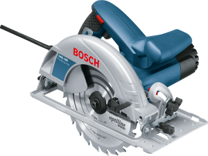 Piła tarczowa Bosch Professional GKS 190 1.4 kW 190/30 mm średnica tarczy 70 mm głębokość cięcia + tarcza OptilineWood 0601623000 (3165140469678). Piły tarczowe