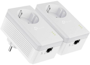 Zestaw adaptera PowerLine TP-LINK TL-PA4010PKIT (zestaw startowy TL-PA4010P). Adaptery Powerline