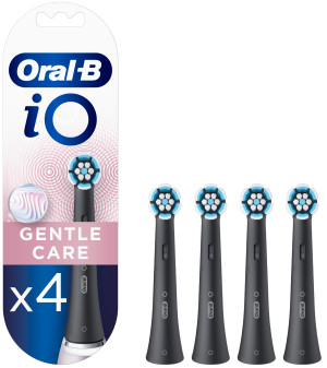Końcówki do szczoteczki elektrycznej Oral-B iO Gentle Care, 4 szt. czarne (4210201419082). Szczoteczki elektryczne i irygatory