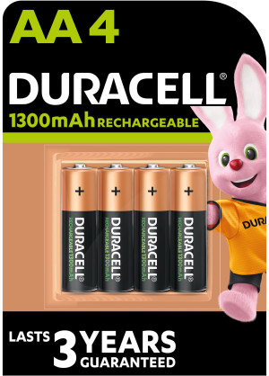 Akumulatorki Duracell Recharge AA 1300 mAh 4 szt (5000394039247). Baterie i akumulatorki
