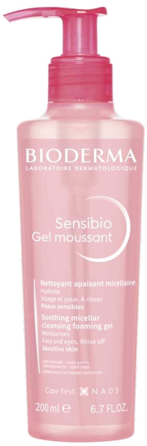 Żel Bioderma Sensibio Oczyszczający 200 ml (3401381507565). Kosmetyki do oczyszczania twarzy