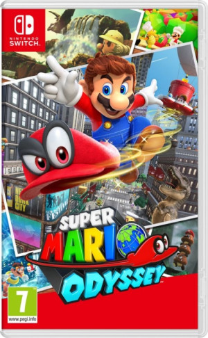 Gra Nintendo Switch Super Mario Odyssey (Kartridż) (45496420864). Gry