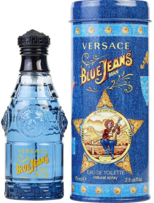 Woda toaletowa męska Versace Blue Jeans 75 ml (8018365260757). Perfumy męskie