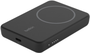 Magnetyczna bezprzewodowa ładowarka Power Bank Belkin 5k CZARNA (BPD004BTBK). Ładowarki do telefonów