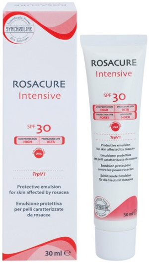 Emulsja do twarzy Synchroline Rosacure Intensive Protective SPF30 30 ml (8023628900899). Kremy do twarzy