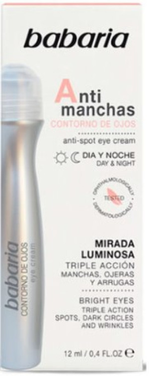 Krem pod oczy Babaria Anti Spot 12 ml (8410412100236). Kremy do twarzy