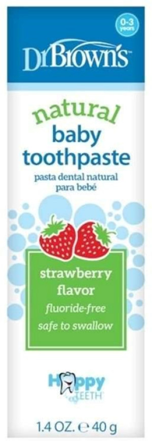 Pasta do zębów Dr. Brown's Toothpaste Fresa Flavour 40 g (72239319932). Pasty do zębów