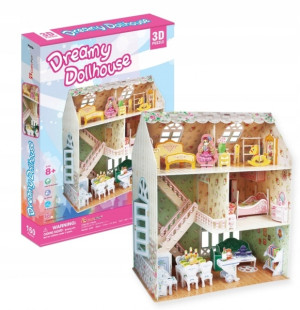 3D Puzzle CubicFun Domek dla lalek DA-20645 Dreamy (6944588206451). Puzzle i układanki