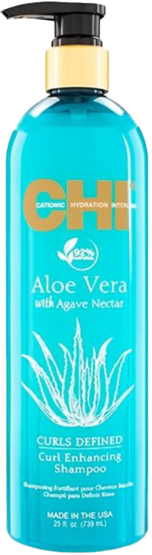 Szampon do włosów CHI Aloe Vera wzmacniający loki 739 ml (633911811399). Szampony