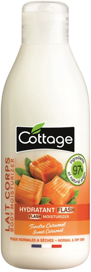 Mleczko do ciała Cottage Hydrant Flash Sweet Caramel nawilżające 200 ml (3141389959323). Kremy i balsamy do ciała