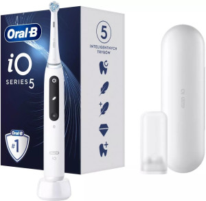 Szczoteczka elektryczna do zębów Oral-B (iO5 Quite White). Szczoteczki elektryczne i irygatory