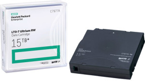 Kaseta HP LTO-7 Ultrium 15 TB RW Data Cart C7977A (889894157720). Systemy taśmowe