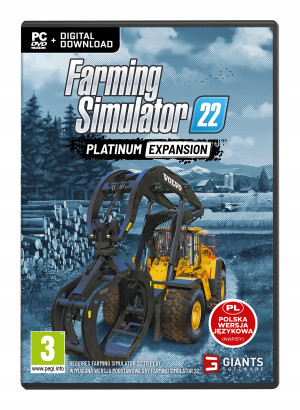 Gra na PC Farming Simulator 2022: dodatek platynowy (klucz elektroniczny) (4064635100654). Gry