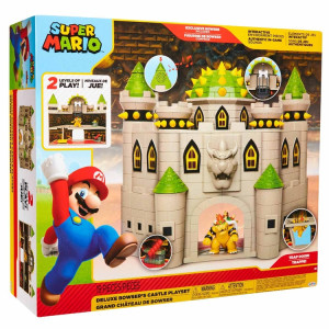 Zestaw gier Jakks Pacific Zamek Bowsera Super Mario z figurką Bowsera 1 szt (192995400207). Zestawy zabawek dla dzieci