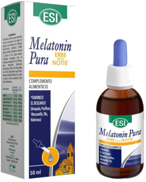 Suplement diety ESI Melatonin Pure 1.9 mg With Erbe Note 50 ml (8008843008780). Aminokwasy
