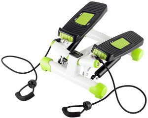Stepper skośny z linkami HMS S3033 Zielony (5907695590319). Steppery do ćwiczeń