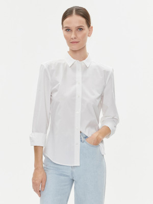 Koszula damska elegancka Tommy Hilfiger WW0WW39401-YCF 32 Biała (8720644302743). Koszule damskie