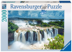 Puzzle Ravensburger Wodospad Iguazu 2000 elementów (4005556166077). Puzzle i układanki