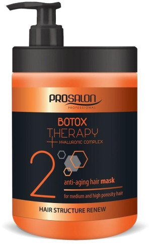 Maska do włosów Chantal Prosalon Botox Therapy przeciw starzeniu się włosów 1000 g (5900249011438). Maski do włosów