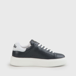 Sneakersy damskie skórzane Buffalo Calzature 1530222 37 Czarne (4061516317095). Tenisówki i trampki damskie