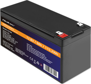 Akumulator Qoltec LiFePO4 Litowo-Żelazowo-Fosforanowy 12.8V 9Ah 115.2Wh BMS 53700 (5901878537009). Akumulatory i akcesoria do UPS